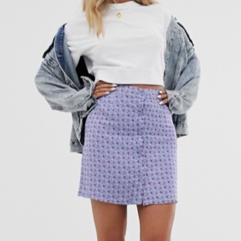 NWT Mini Skirt in Vintage Floral